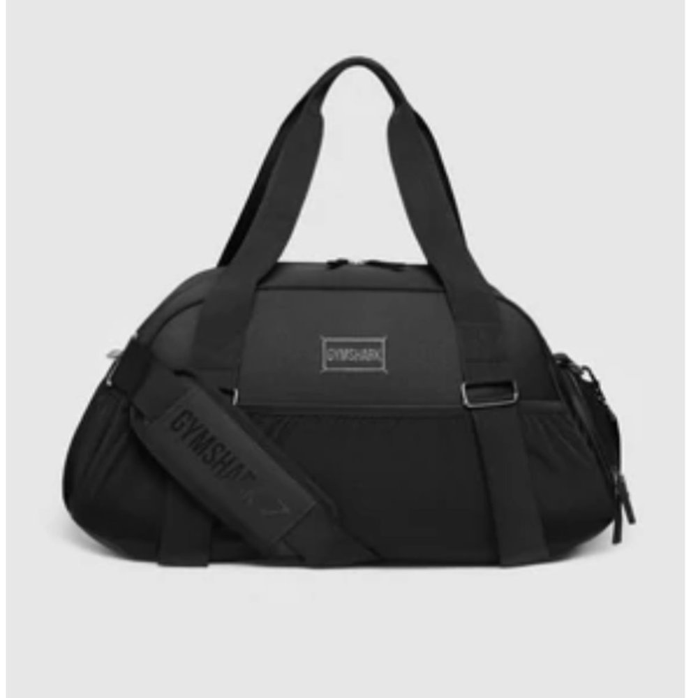 BNWOT GYMSHARK LIFESTYLE GYM BAG SOLD OUT BLACK MEDIUM